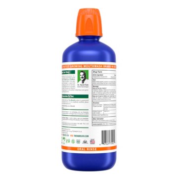 TheraBreath Healthy Gums Oral Rinse - Clean Mint, 33.8 oz