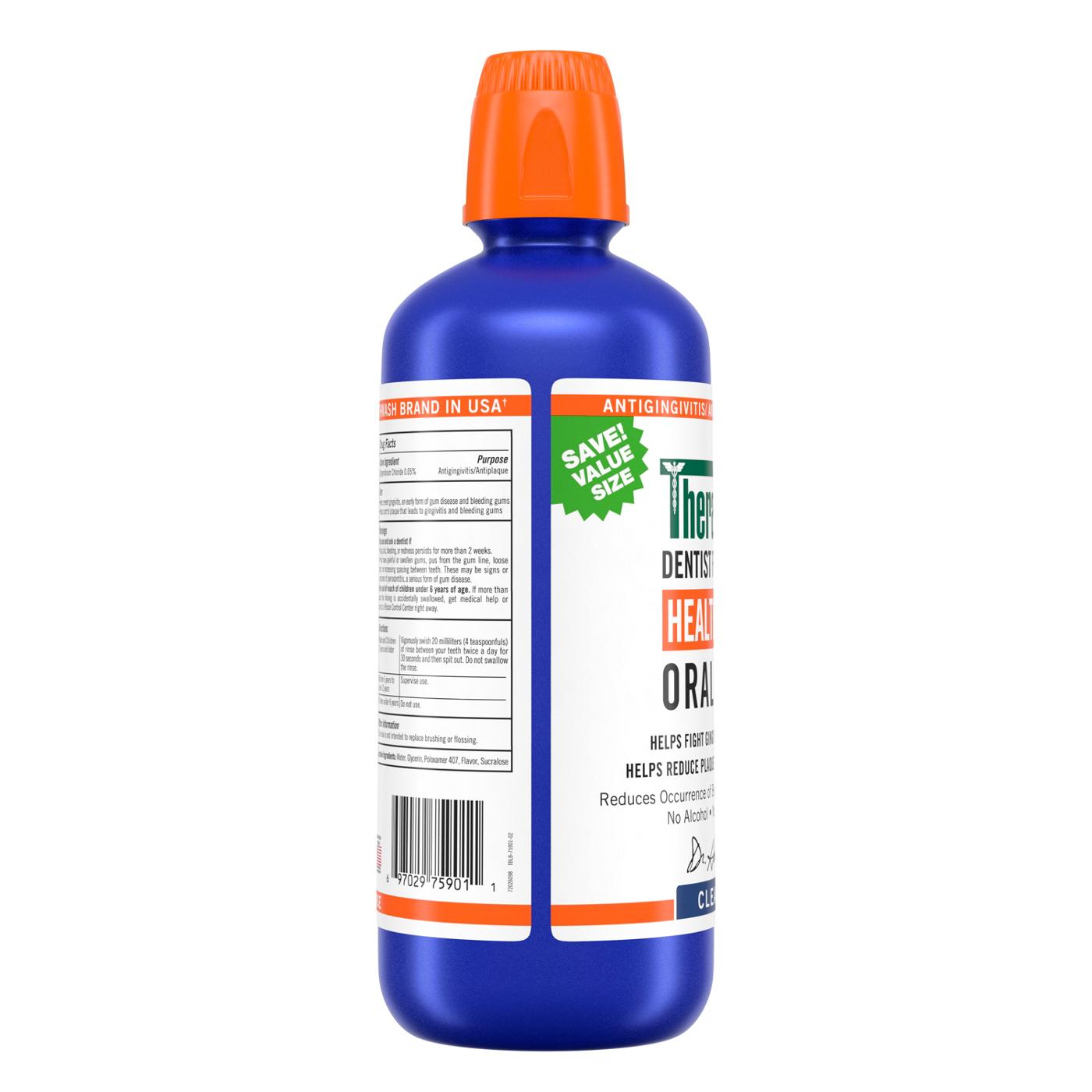 TheraBreath Healthy Gums Oral Rinse - Clean Mint; image 4 of 6