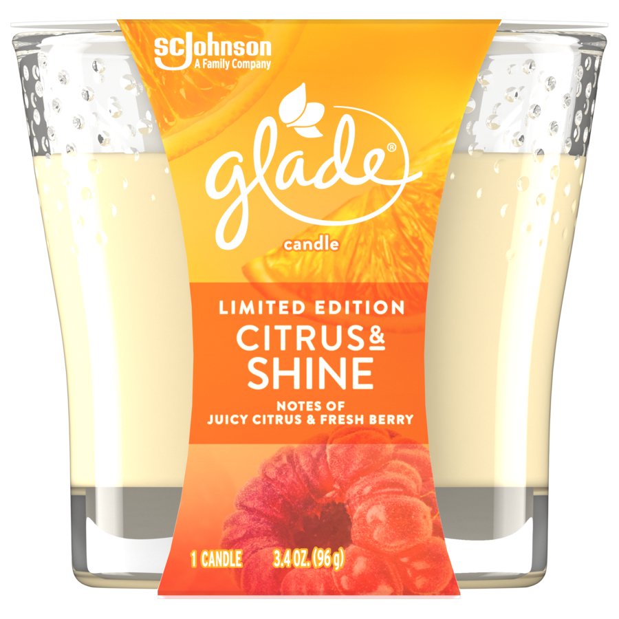 Glade Citrus & Shine Candle Shop Air Fresheners & Candles at HEB