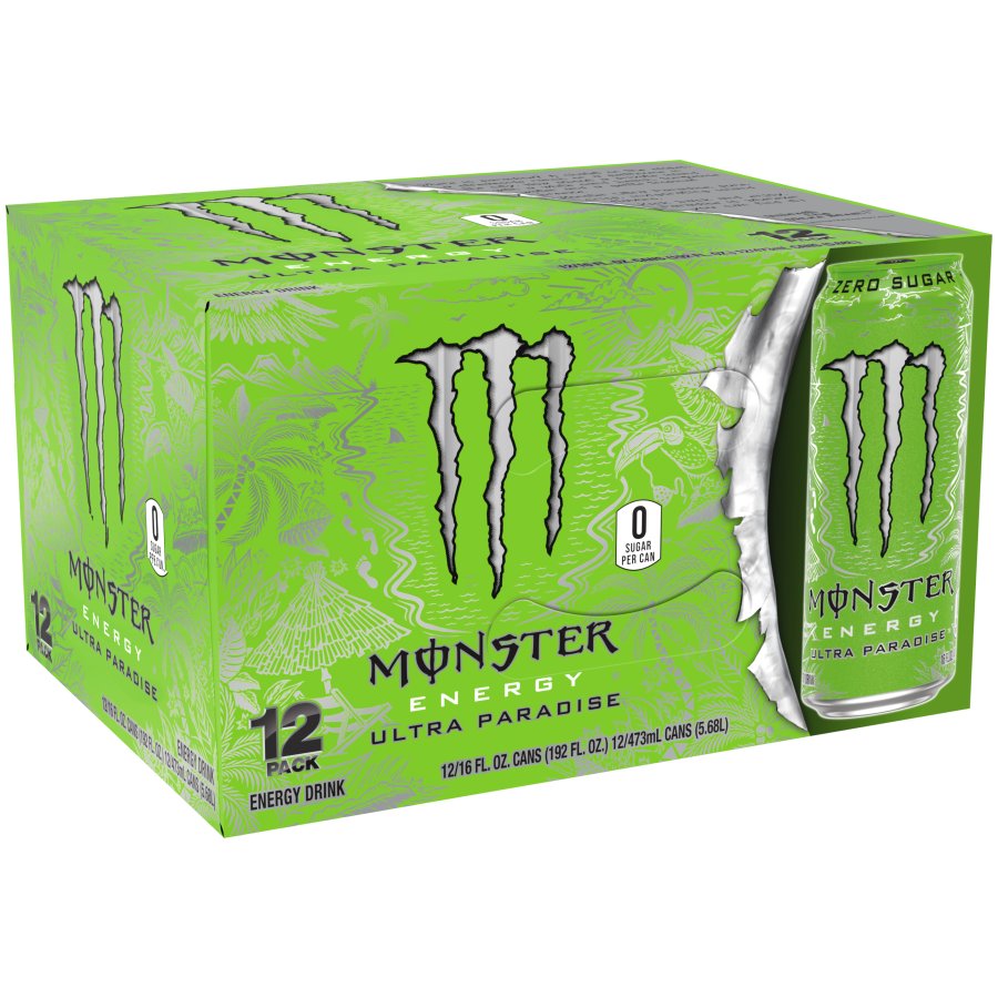 Monster Energy Ultra Fiesta, Sugar Free Energy Drink, 16 oz. Cans ...