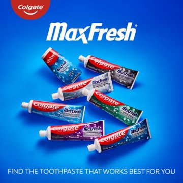 Colgate Max Fresh Anticavity Toothpaste - Clean Mint, 3 Pk, 18.9 oz