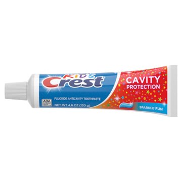 Crest Kid's Cavity Protection Toothpaste - Sparkle Fun, 3 Pk