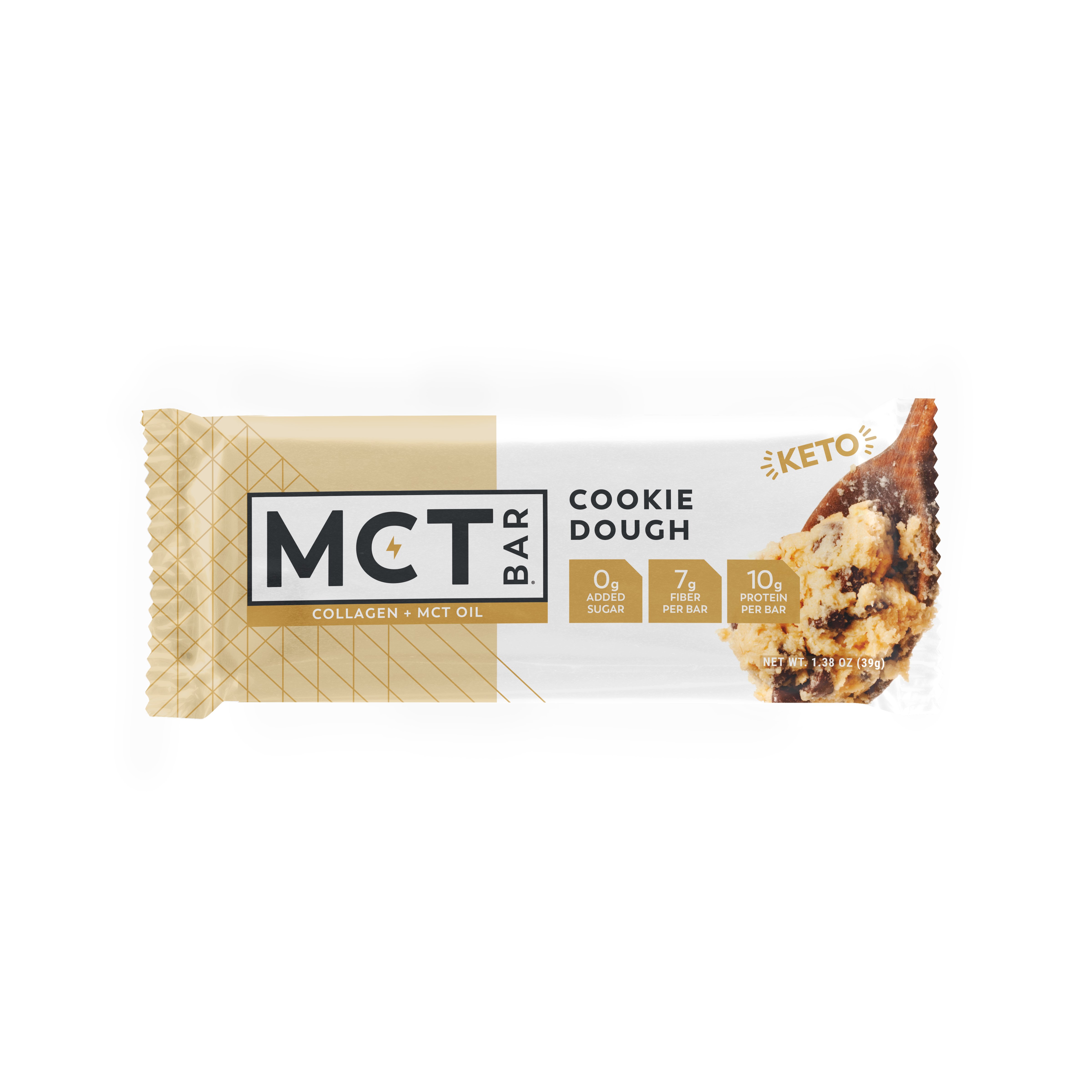 MCT Bar 10g Protein Bar Cookie Dough Shop Granola & snack bars at HEB