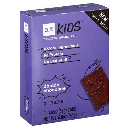 RxBar Kids Double Chocolate Protein Snack Bar, 5 ct | Central Market ...