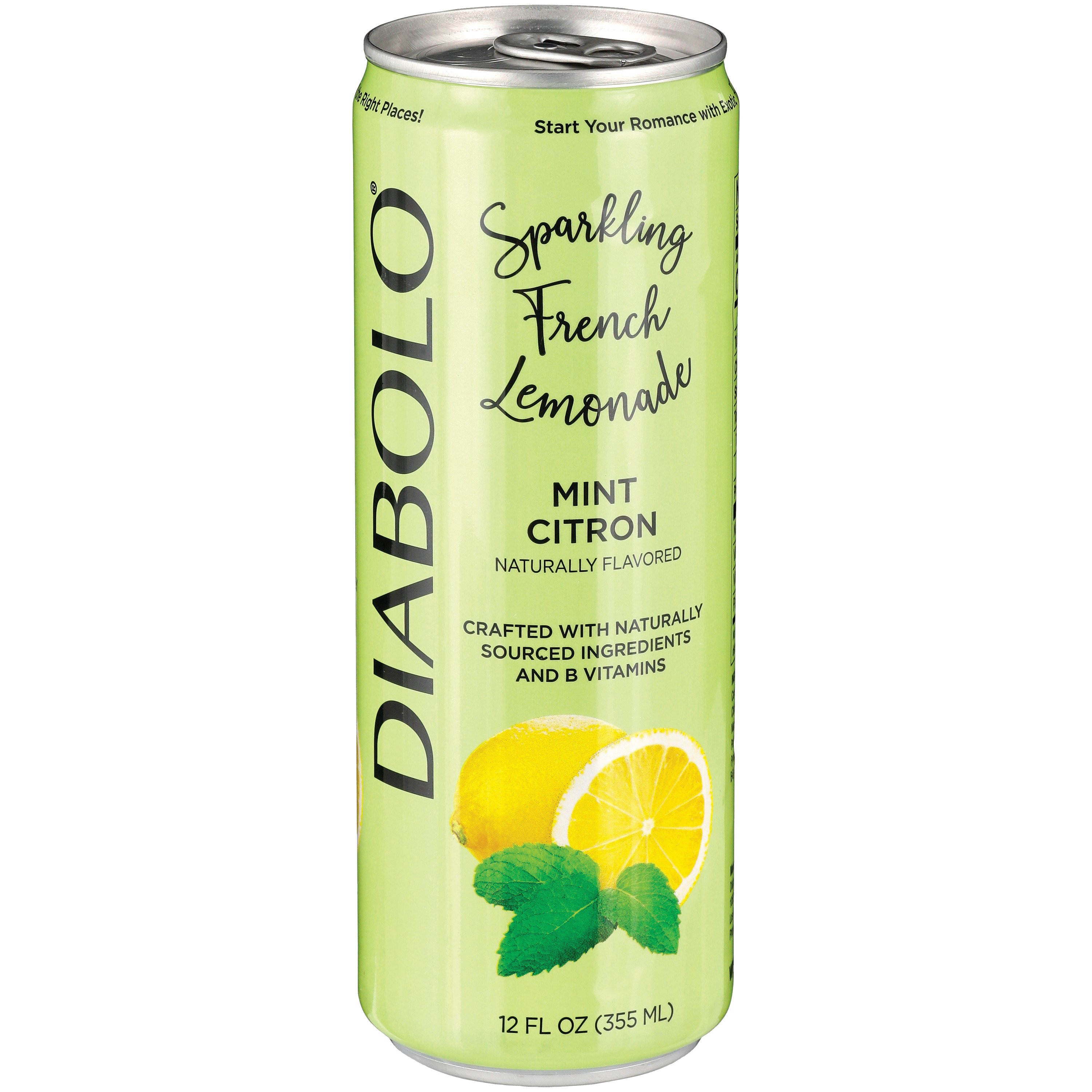 Diabolo Mint Citron Sparkling French Lemonade Shop Soda at HEB