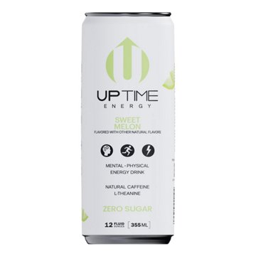 UPTIME Zero Sugar Energy Drink - Sweet Summer Melon, 12 oz