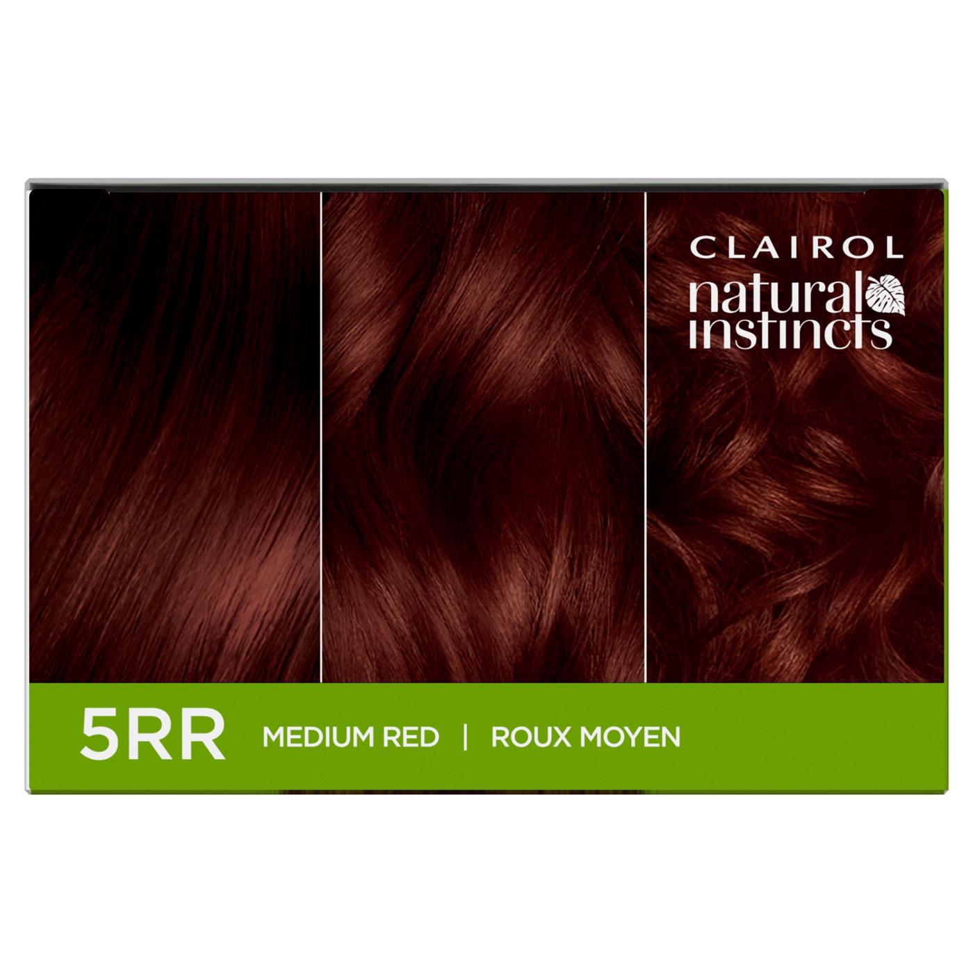 Clairol Natural Instincts Vegan Demi-Permanent Hair Color - 5RR Medium Red; image 2 of 10