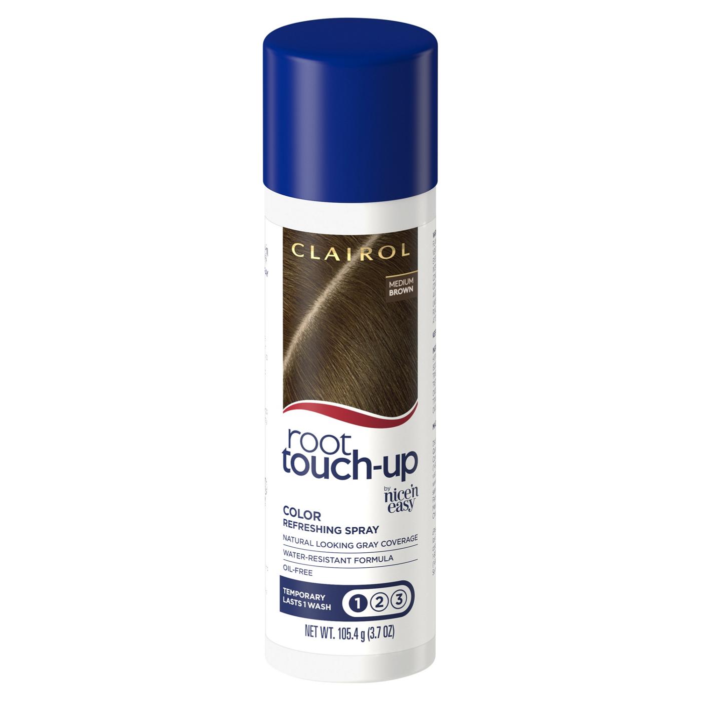 Clairol Root Touch-Up Color Refreshing Spray Medium Brown; image 1 of 3