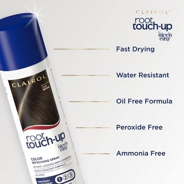 Clairol Root Touch-Up Color Refreshing Spray Dark Brown