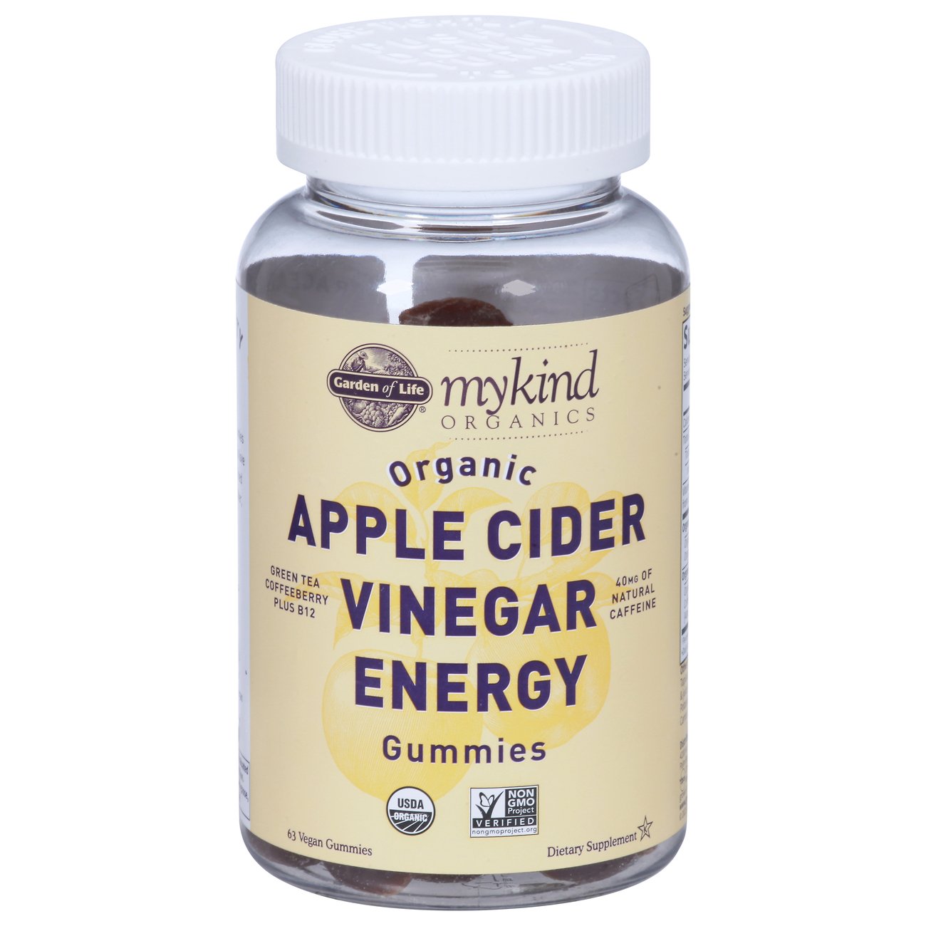 Garden of Life My Kind Organics Apple Cider Vinegar Energy Gummies