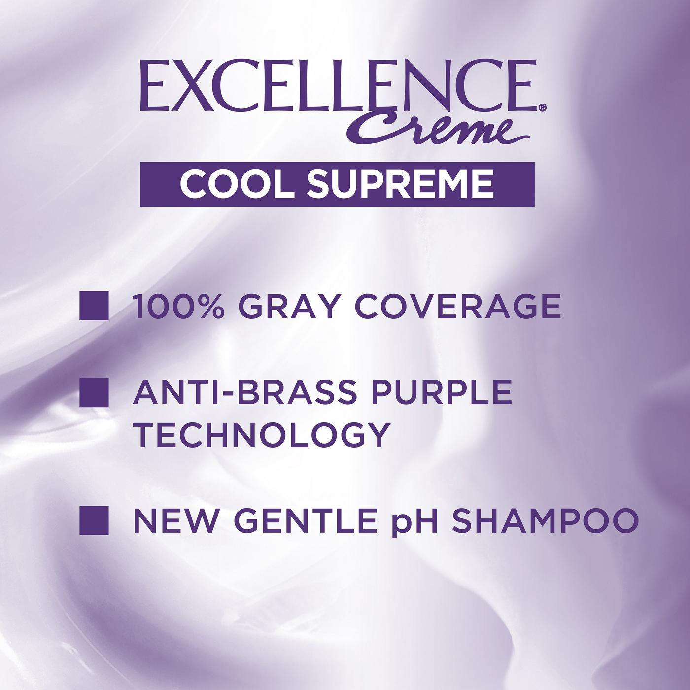 L'Oréal Paris Paris Excellence Creme Cool Supreme Permanent Hair Color 6UA Ultra Ash Light Brown; image 3 of 7