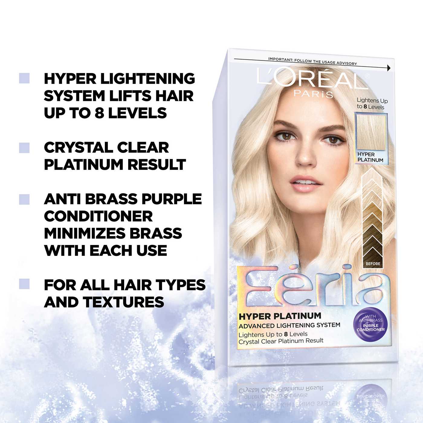 L'Oréal Paris Feria Hyper Platinum Advanced Lightening System; image 3 of 7