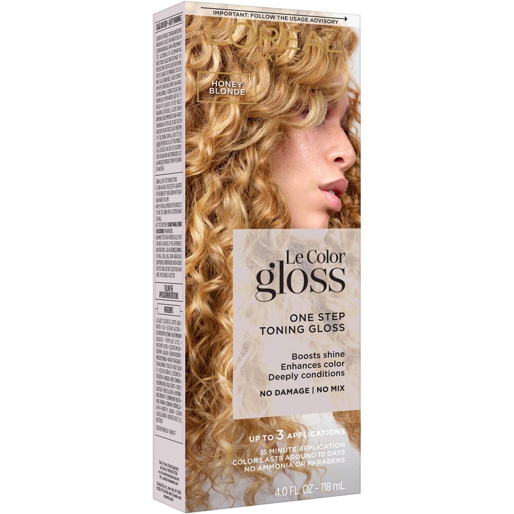 L'Oreal Paris Paris Le Color Gloss One Step Toning Gloss Honey Blonde
