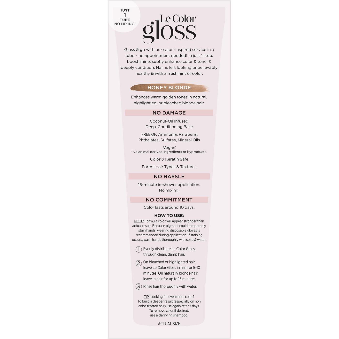 L'Oréal Paris Le Color Gloss One Step Toning Gloss Brunette; image 5 of 6