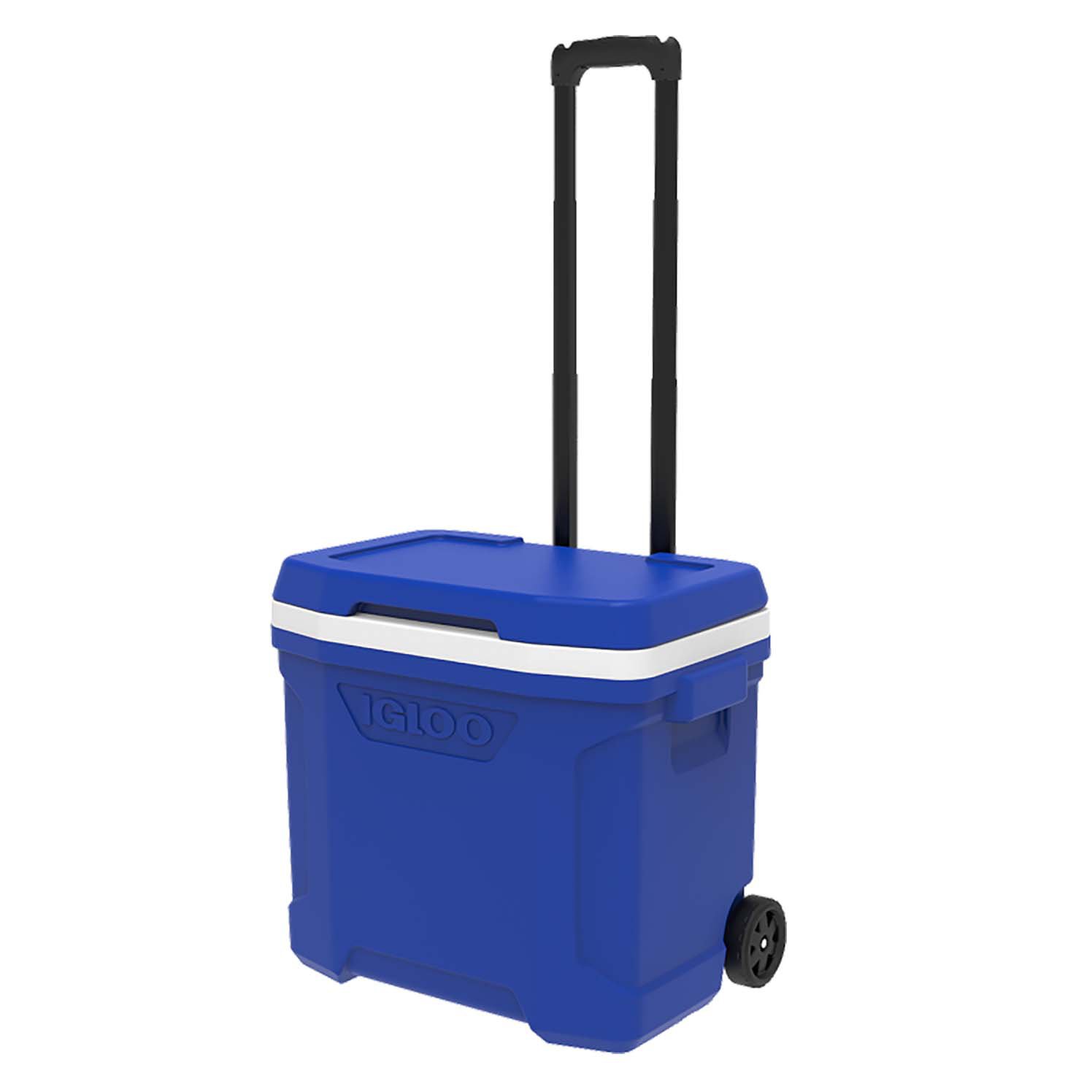 Igloo 60 Qt Laguna Ice Chest Cooler With Wheels, Blue stickhealthcare