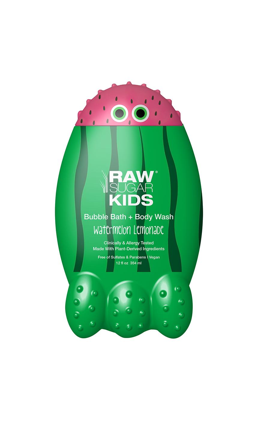 Raw Sugar Kids Bubble Bath + Body Wash Watermelon Lemonade; image 1 of 2