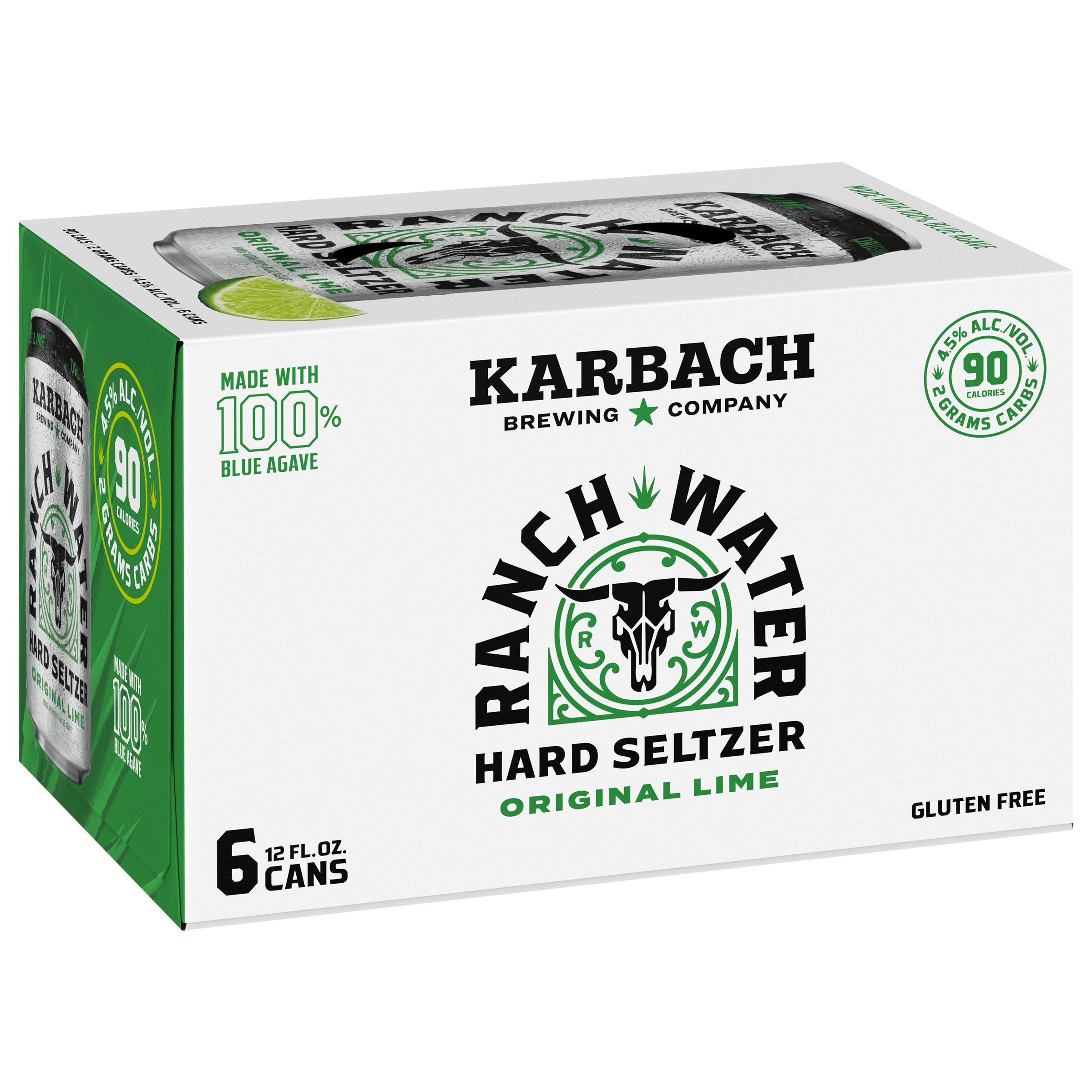 Karbach Original Lime Ranch Water Hard Seltzer 6 pk Cans Shop Malt