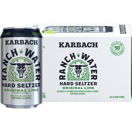 Karbach Original Lime Ranch Water Hard Seltzer 6 pk Cans, 12 oz ...
