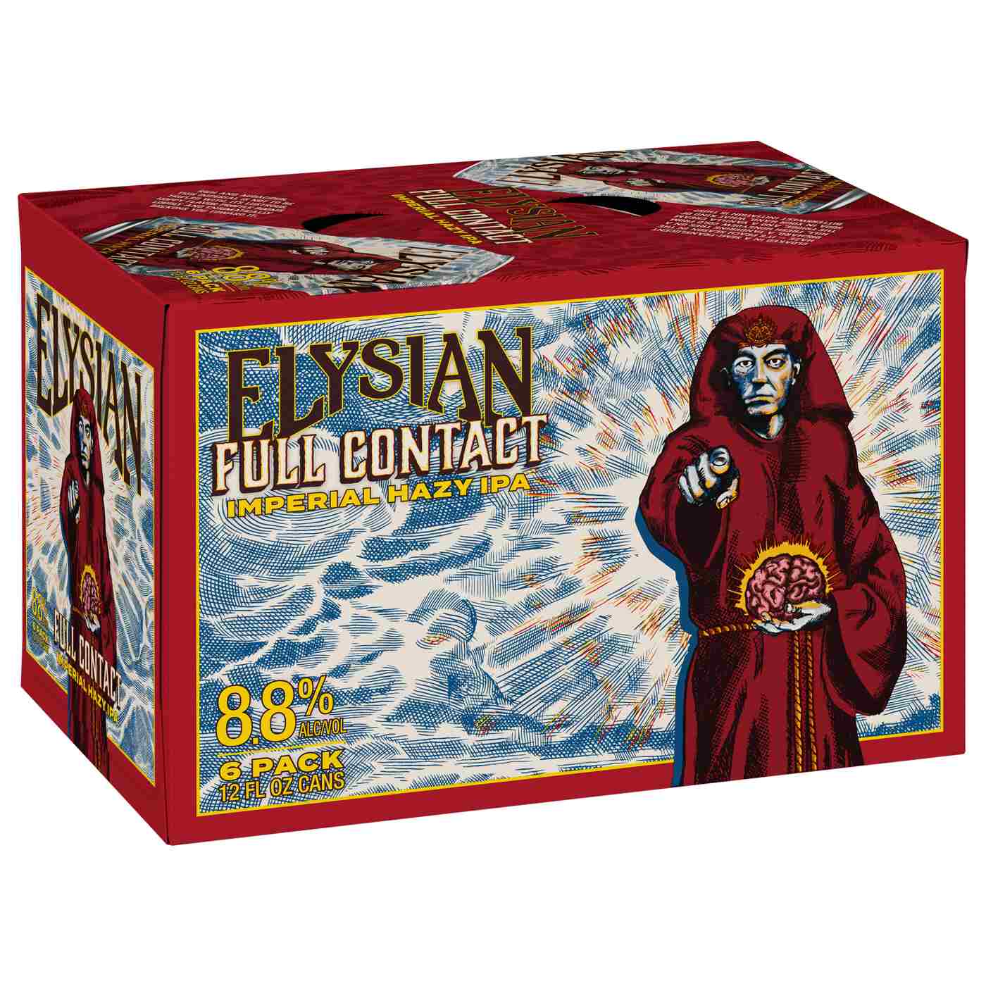 Elysian Full Contact Imperial Hazy IPA Beer 12 oz Cans; image 1 of 2