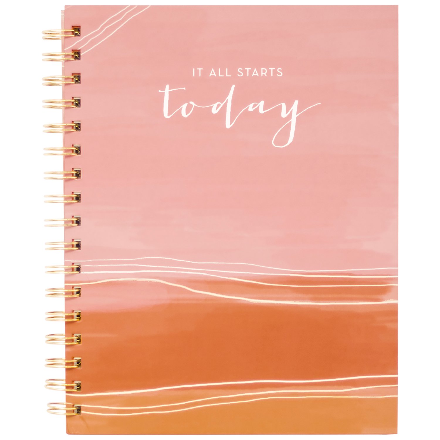 Top Flight Undated Academic Spiral Planner – It All Starts Today - Shop ...