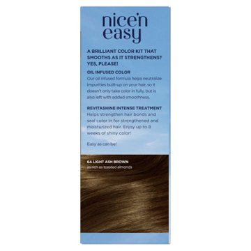 Clairol Nice 'N Easy Permanent Hair Color - 6A Light Ash Brown