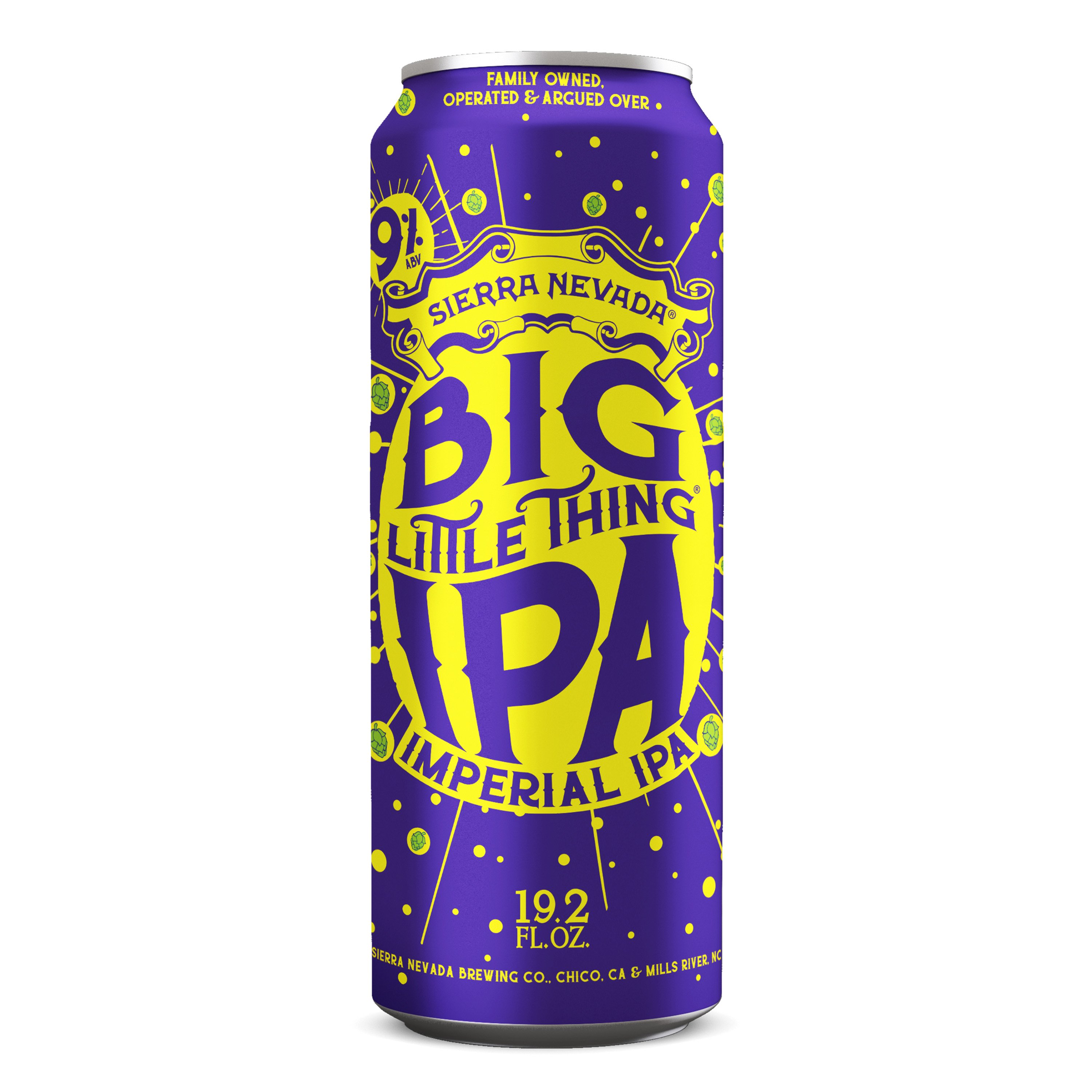 Sierra Nevada Big Little Thing Hazy Imperial IPA Craft Beer, 19.2