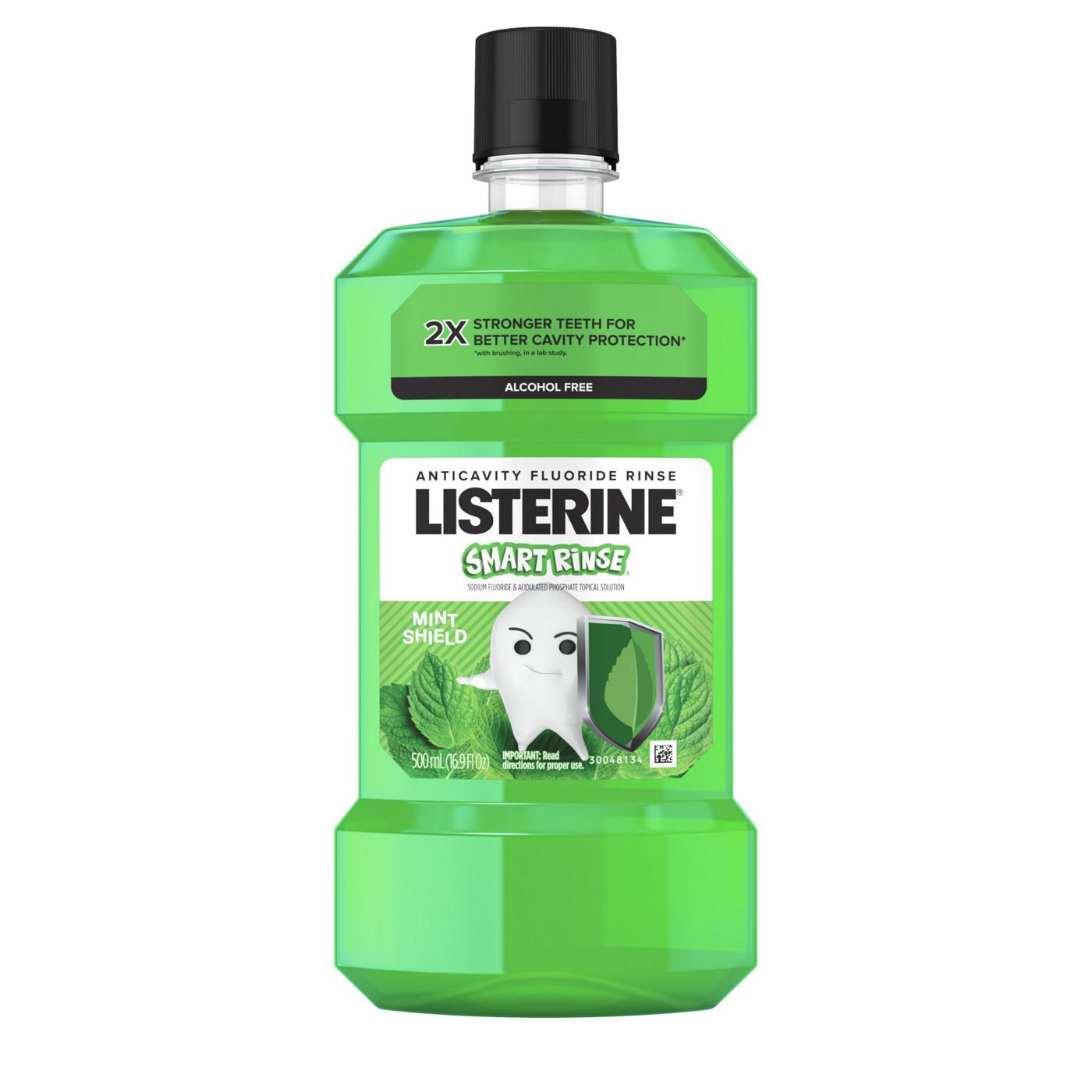 Listerine Kids Smart Rinse Mouthwash - Mint Shield; image 1 of 6