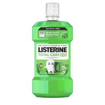 Listerine Kids Smart Rinse Mouthwash - Mint Shield, 16.9 oz