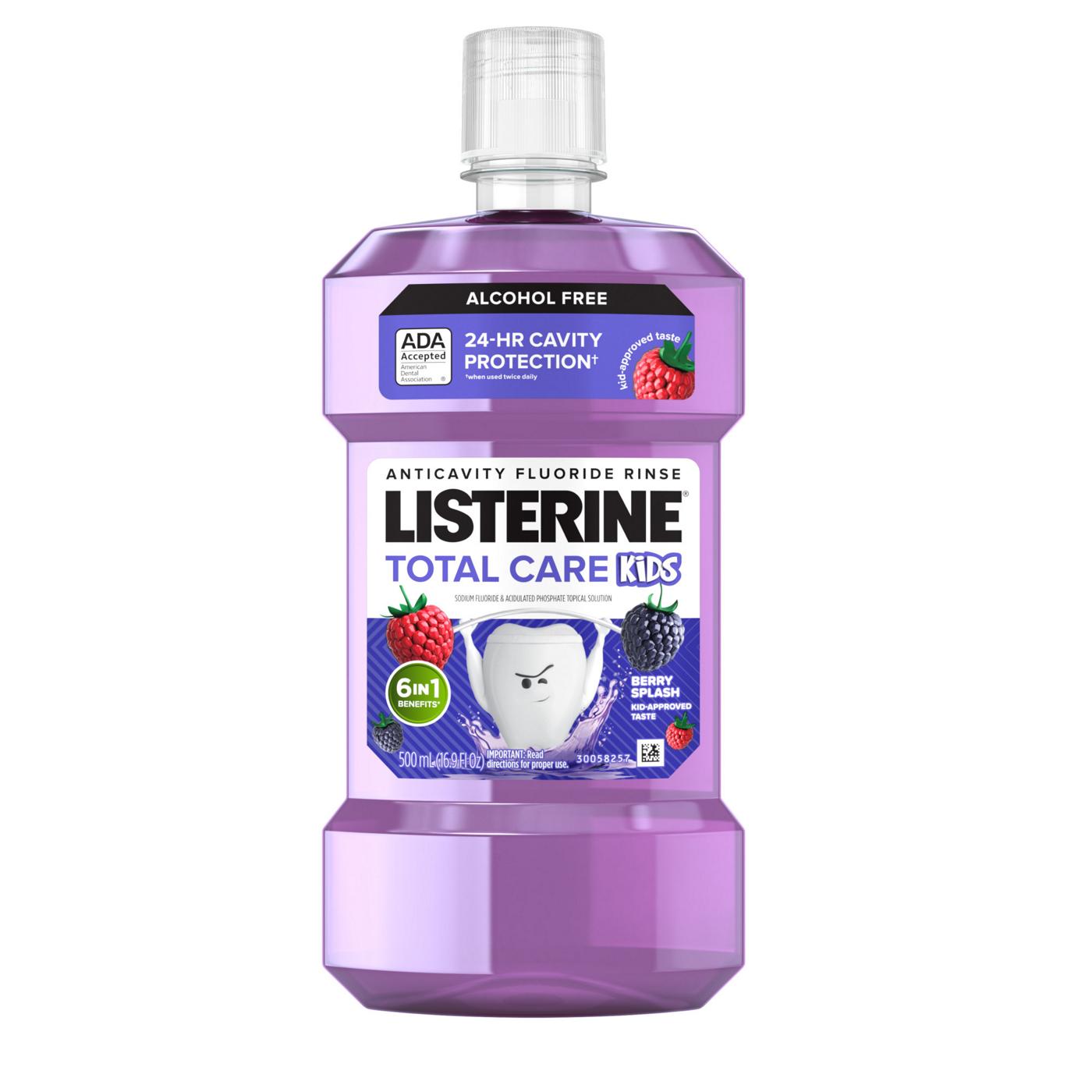 Listerine Smart Rinse Mouthwash - Berry Splash; image 1 of 6
