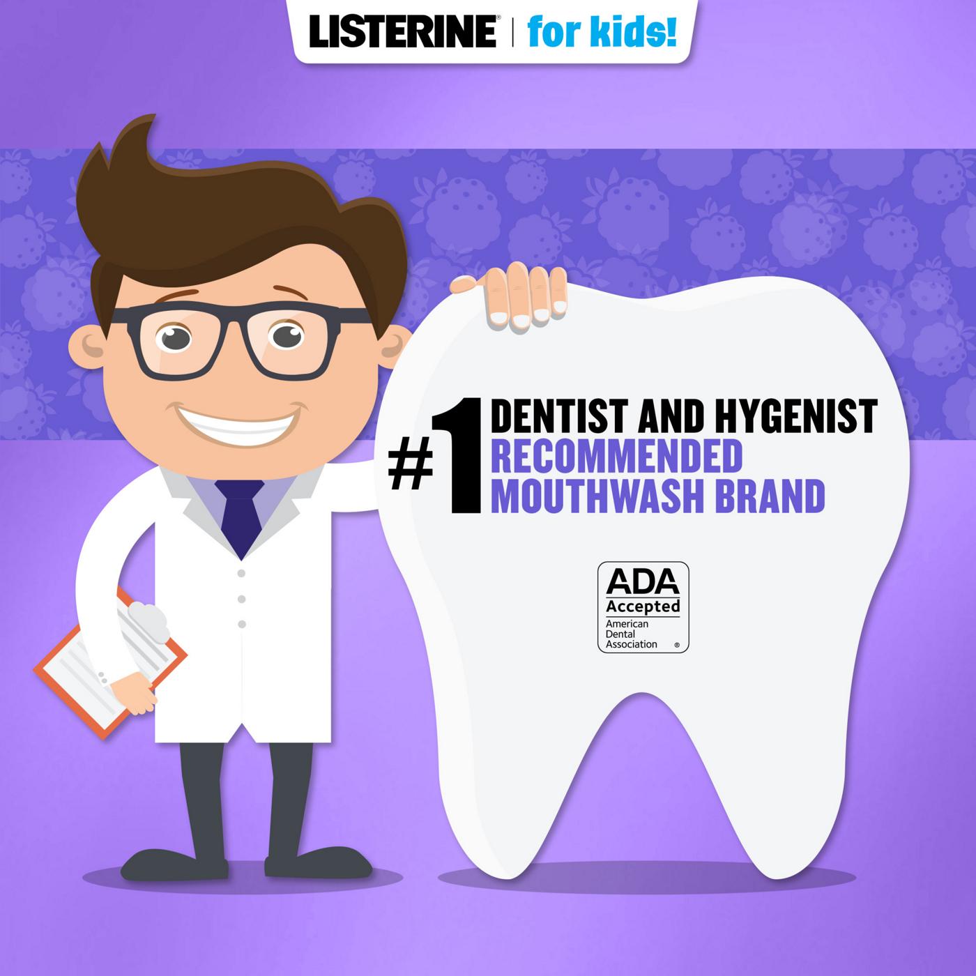 Listerine Smart Rinse Mouthwash - Berry Splash; image 6 of 6