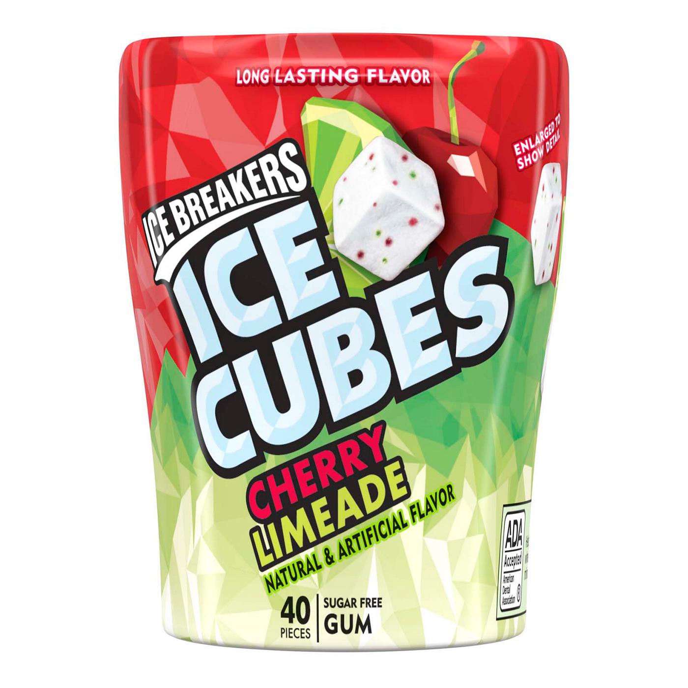 Ice Breakers Ice Cubes Cherry Limeade Sugar Free Gum; image 1 of 4