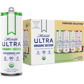 Michelob ULTRA Hard Seltzer Variety 12 pk Slim Cans, 12 oz
