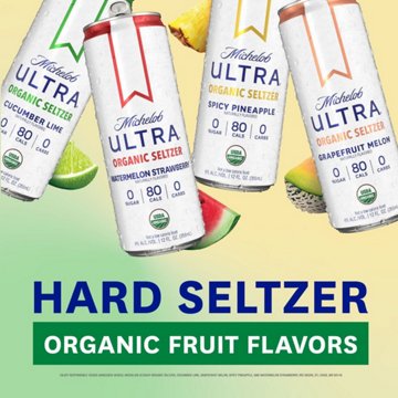 Michelob ULTRA Hard Seltzer Variety 12 pk Slim Cans, 12 oz