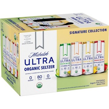 Michelob ULTRA Hard Seltzer Variety 12 pk Slim Cans, 12 oz