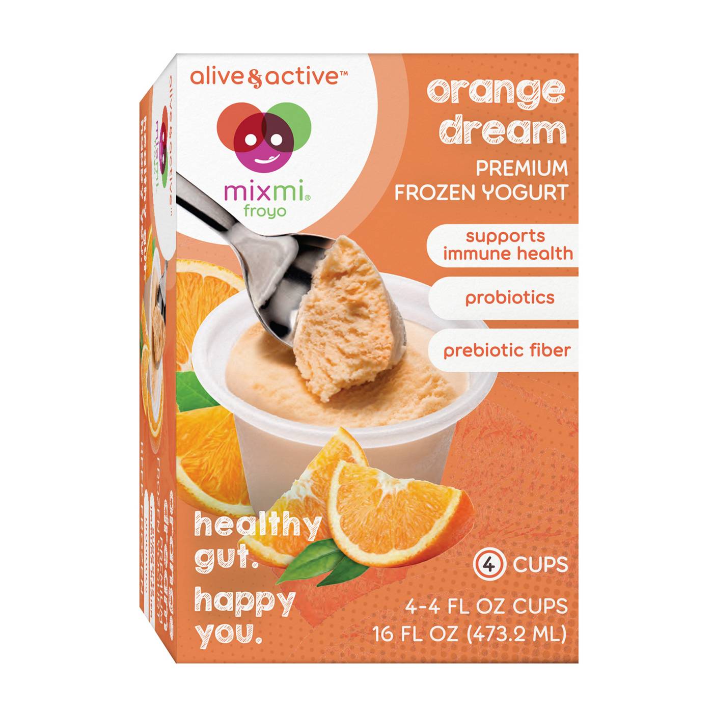 Mixmi Orange Dream Yogurt Cups; image 1 of 3