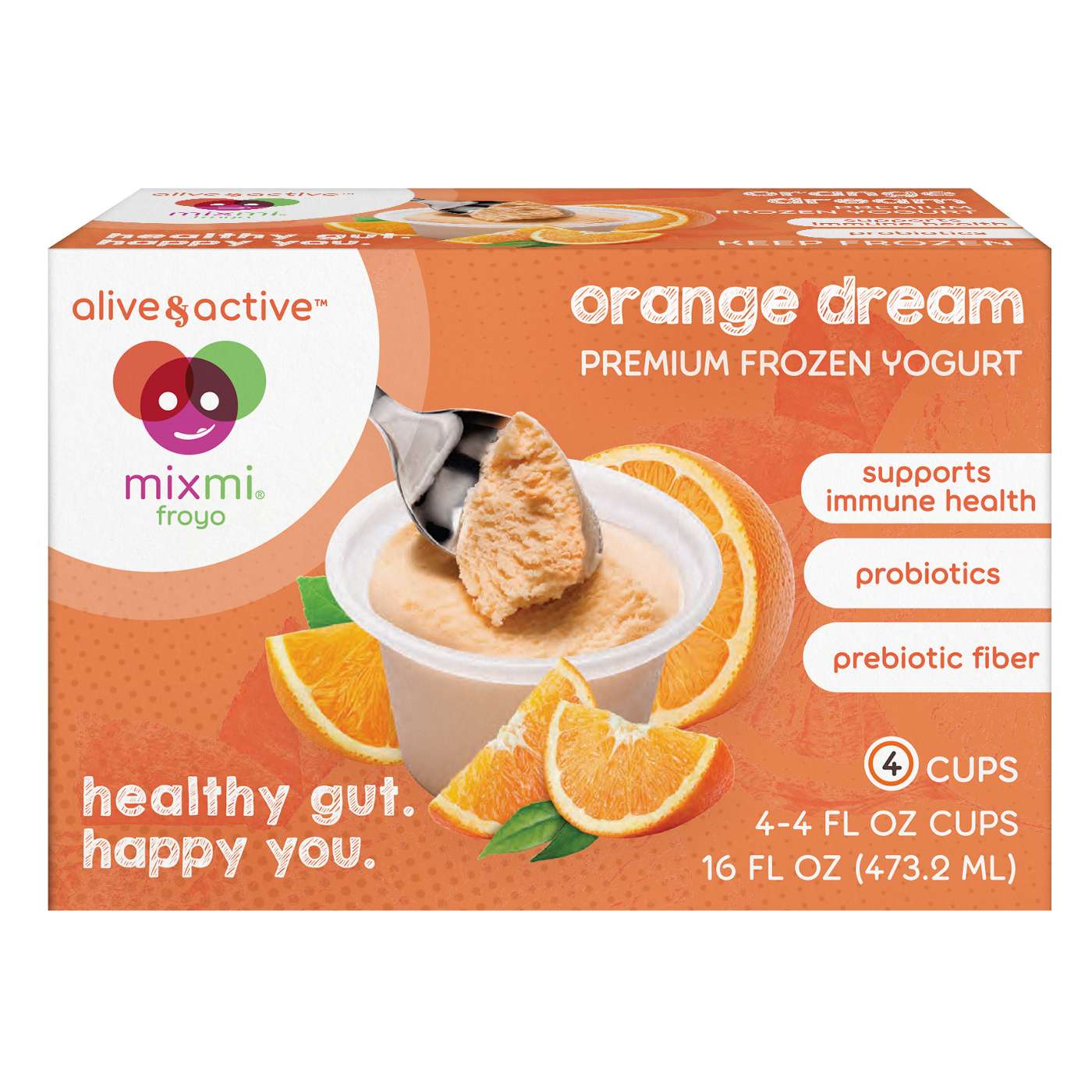 Mixmi Orange Dream Yogurt Cups; image 2 of 3