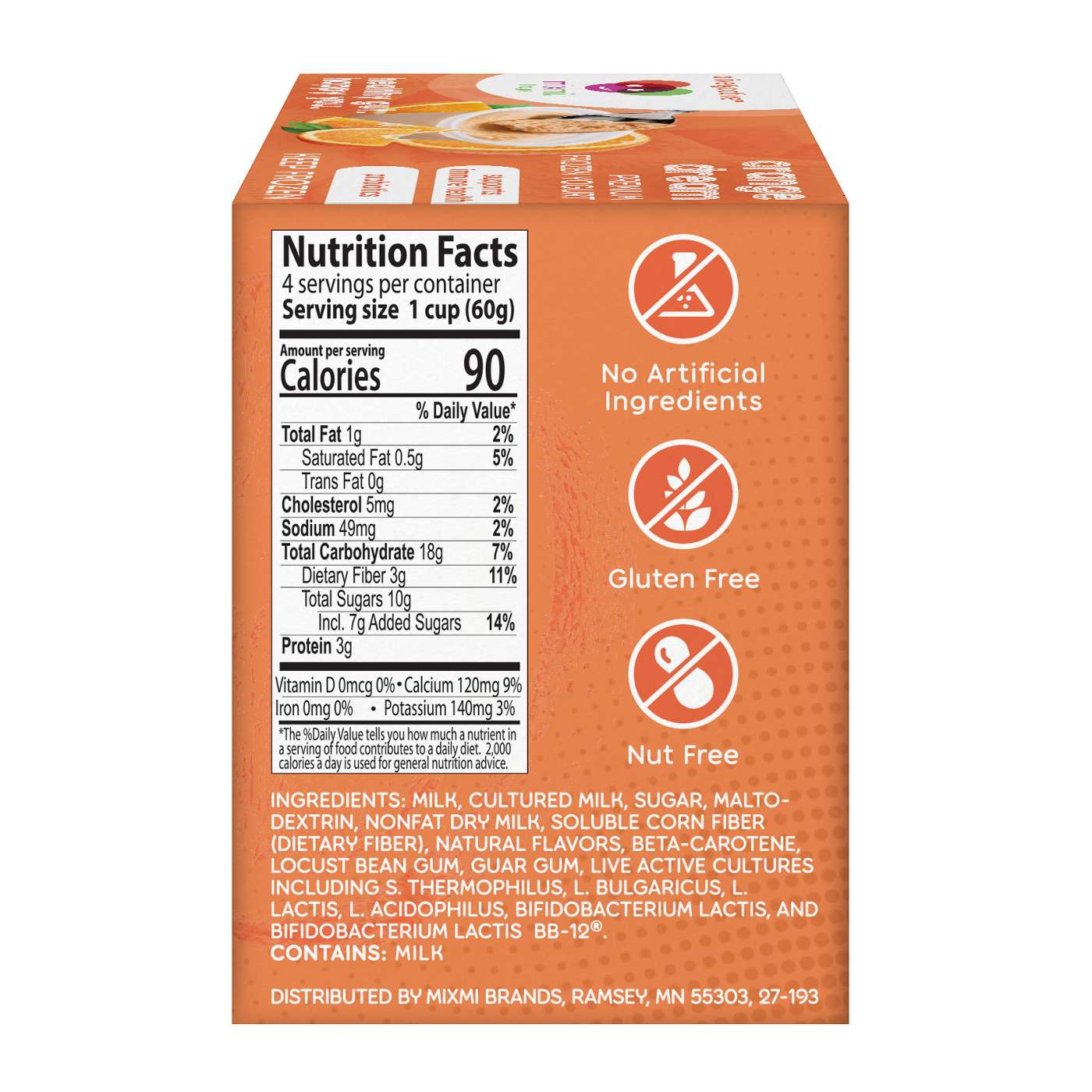 Mixmi Orange Dream Yogurt Cups; image 3 of 3