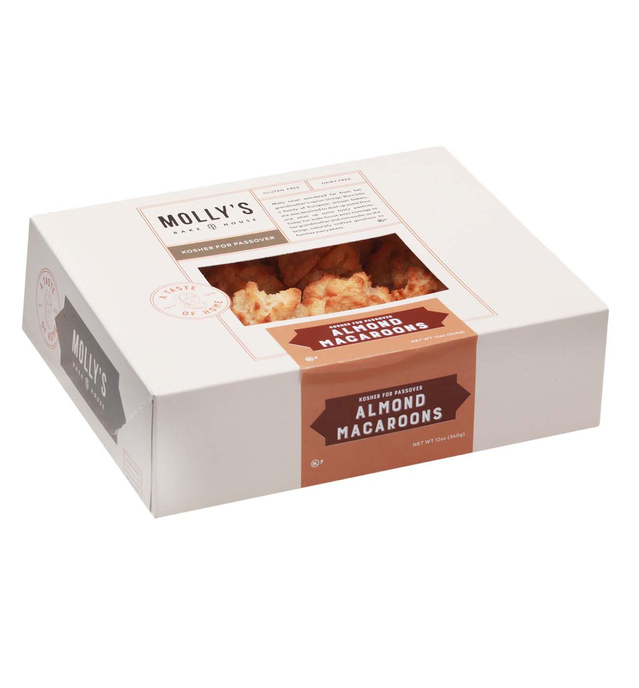Molly's Bake House Kosher for Passover Almond Macaroons Shop Tarts