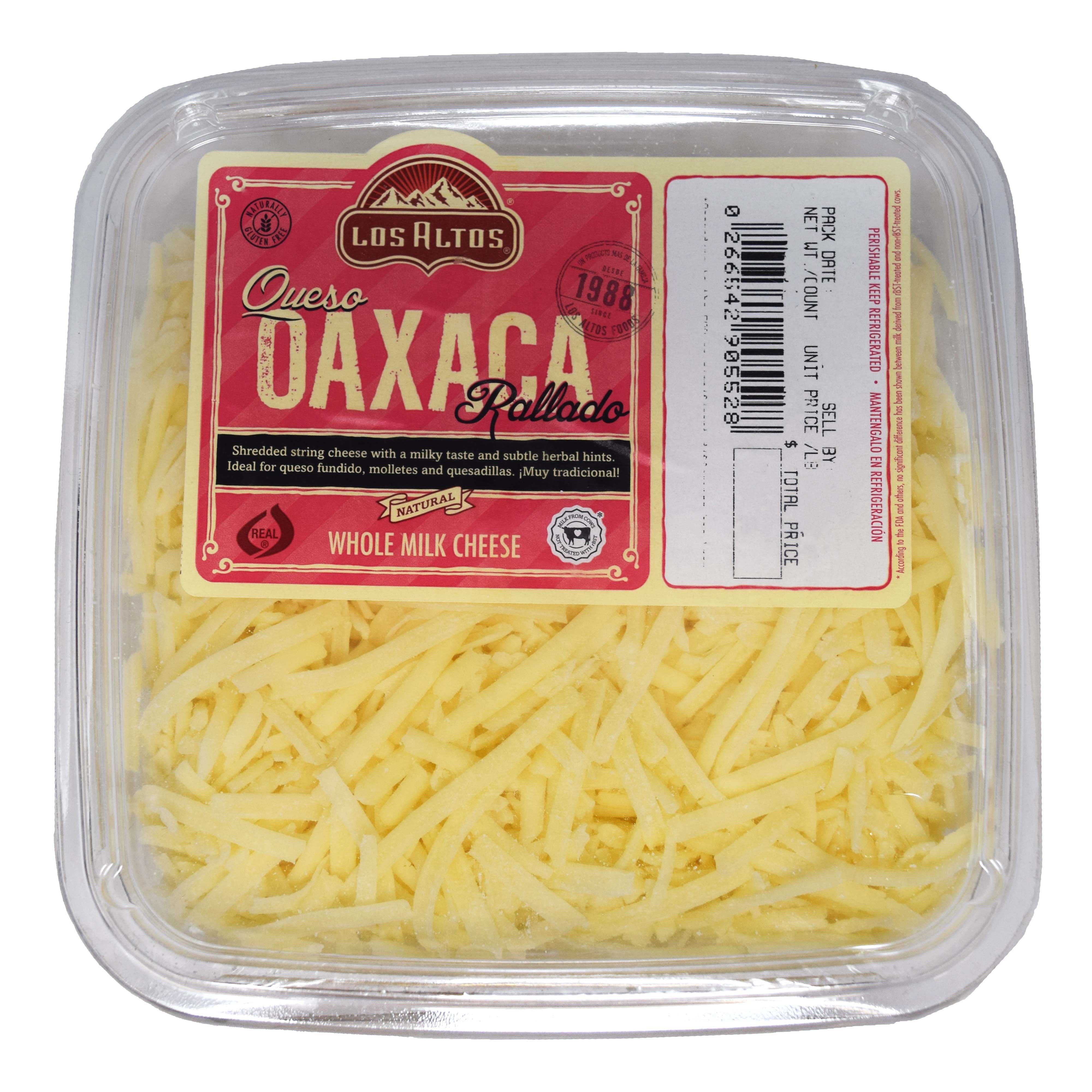 Los Altos Oaxaca Rallado Shred Shop Cheese at HEB