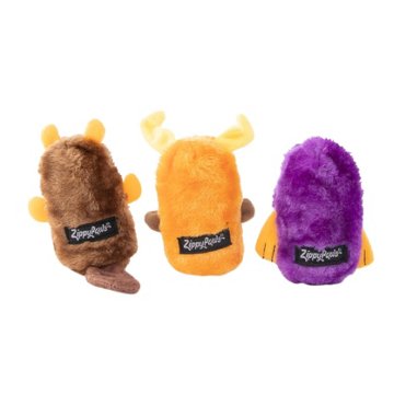 Zippypaws Squeakie Buddies Dog Toy, 3 ct