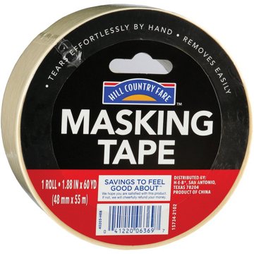Hill Country Fare Masking Tape, 60 yds