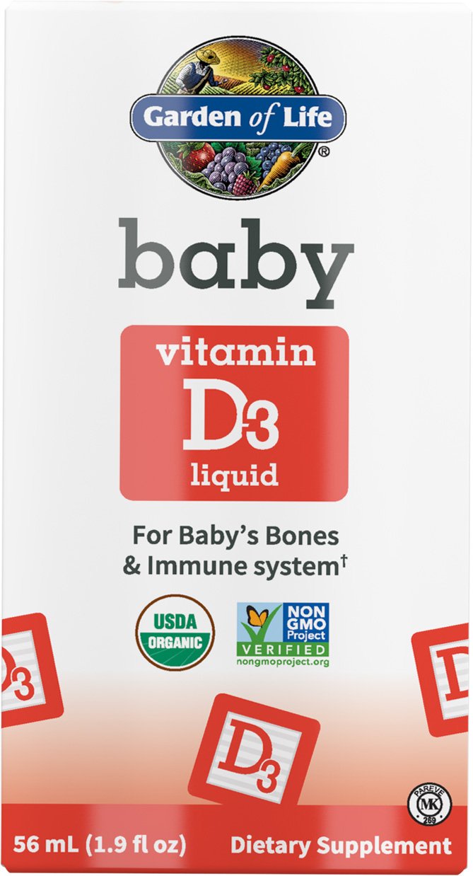 Garden Of Life Baby Vitamin D3 Liquid Shop at HEB