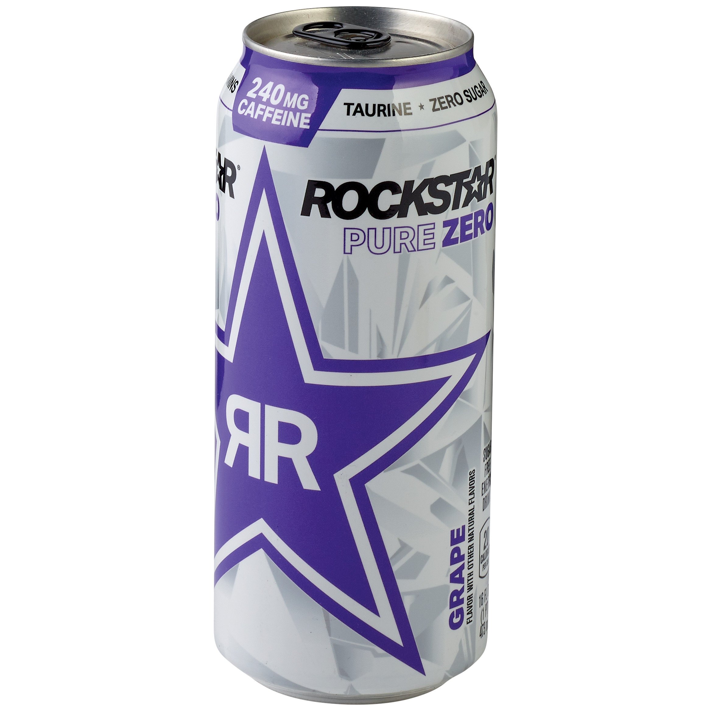 Rockstar Pure Zero Grape Energy Drink - Shop Sports & energy drinks at ...