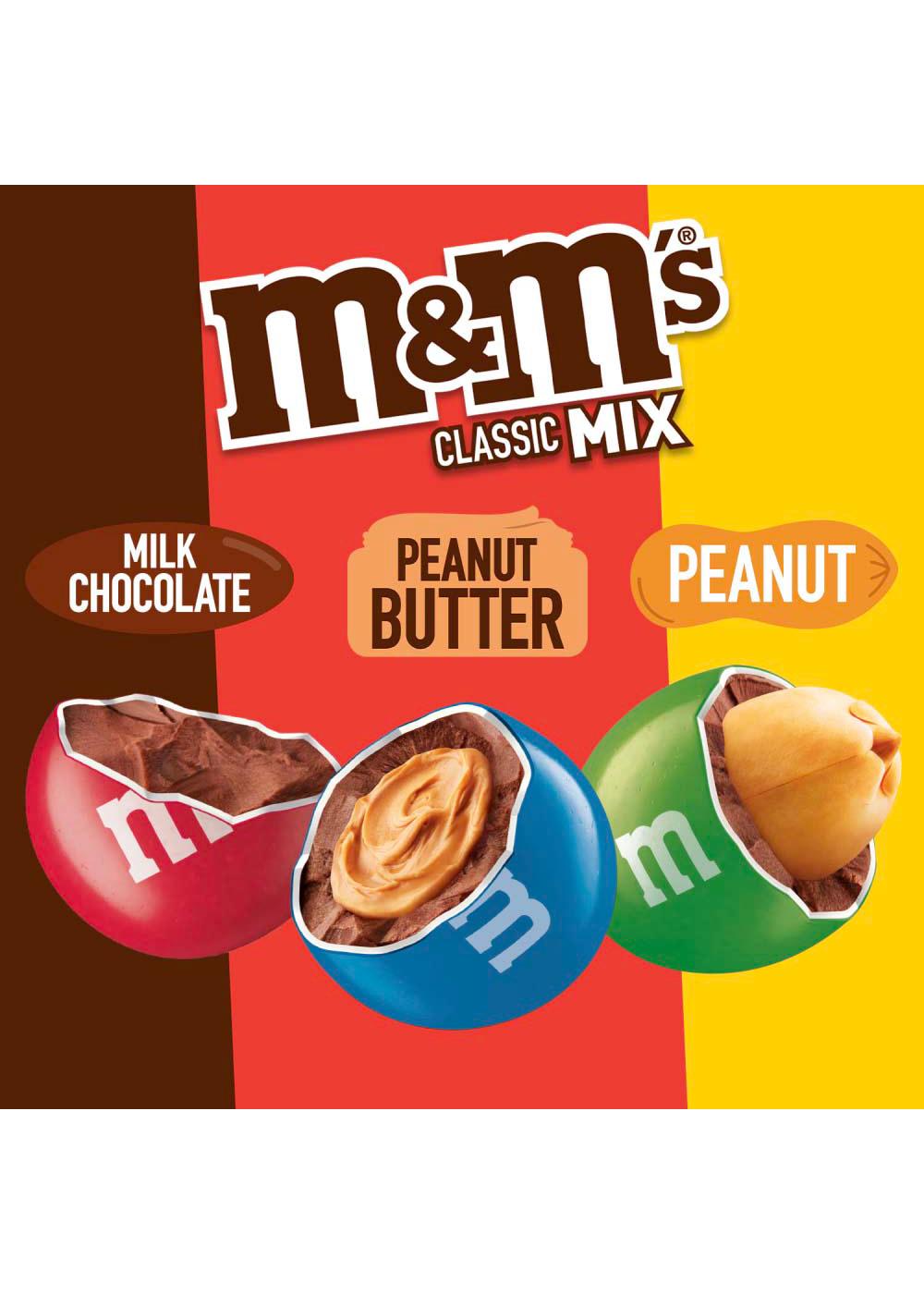 M&M'S, Classic Mix, Milk Chocolate Candies, Sharing Bag, 185g