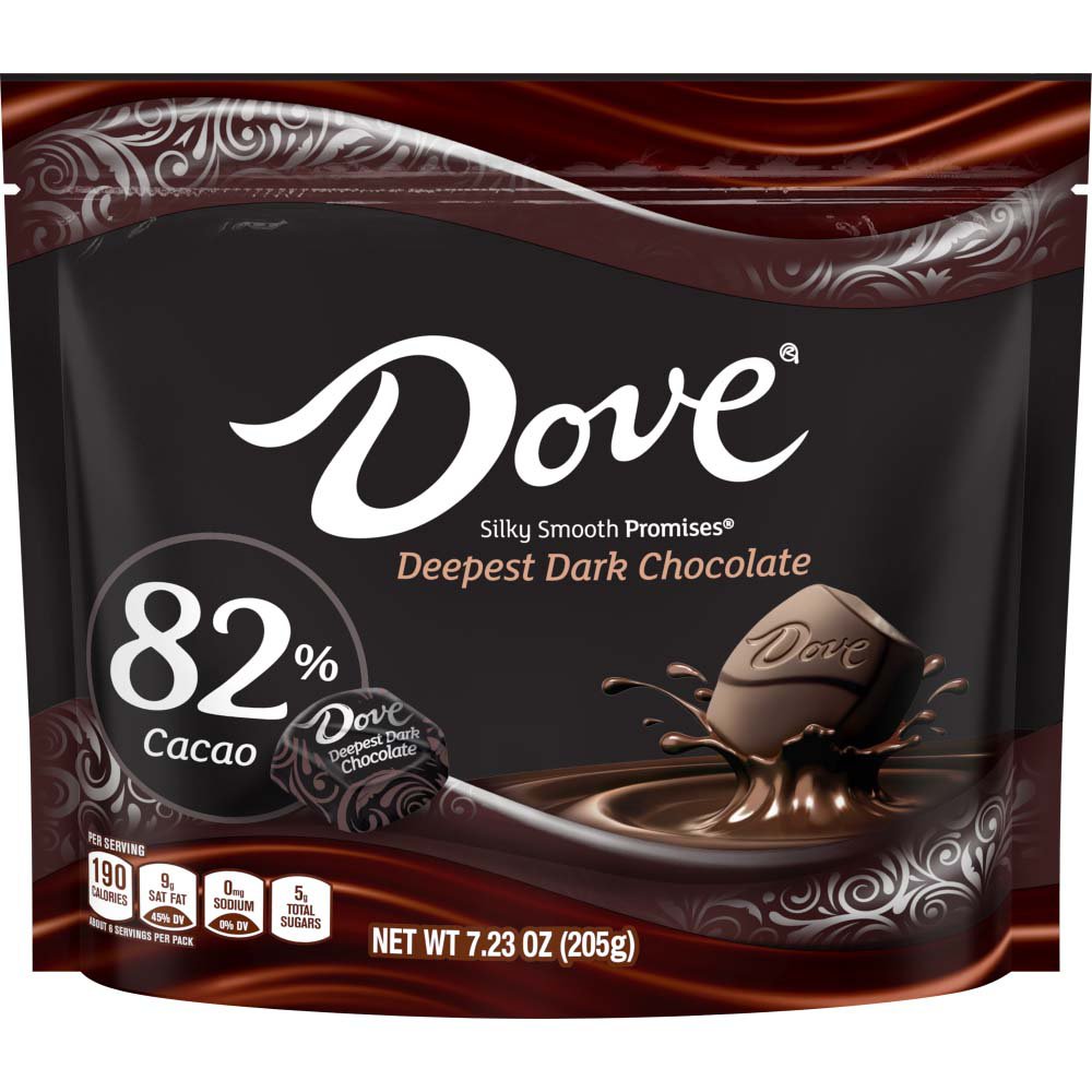 Dove Promises Deepest Dark Chocolate 82% Cacao Candy - Shop Candy at H-E-B