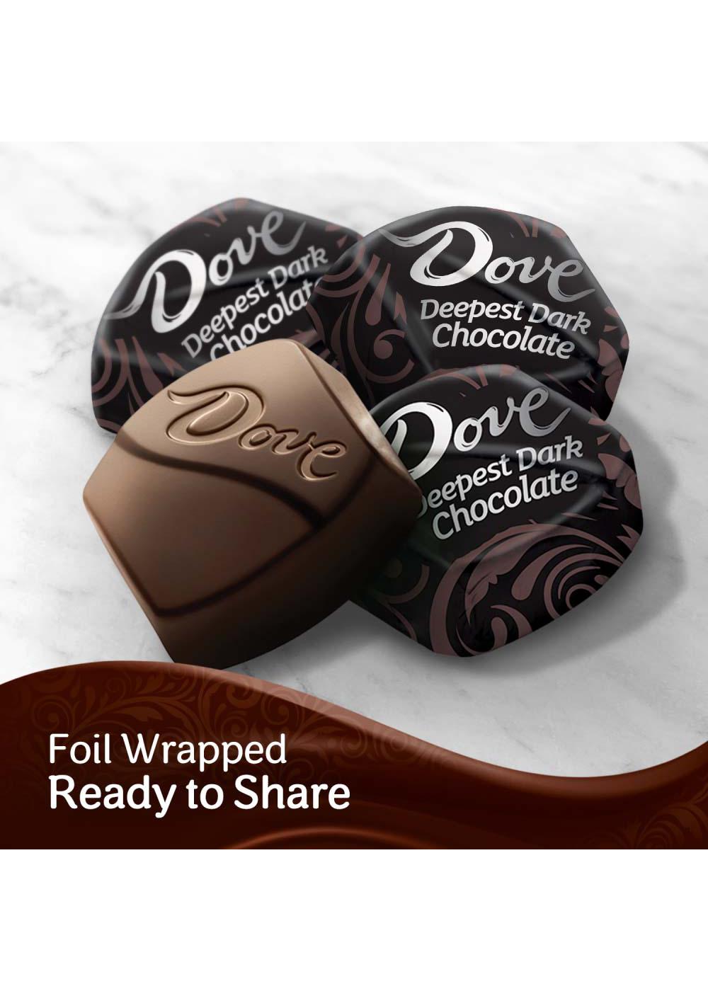 Dove Promises Deepest Dark Chocolate 82% Cacao Candy; image 3 of 7