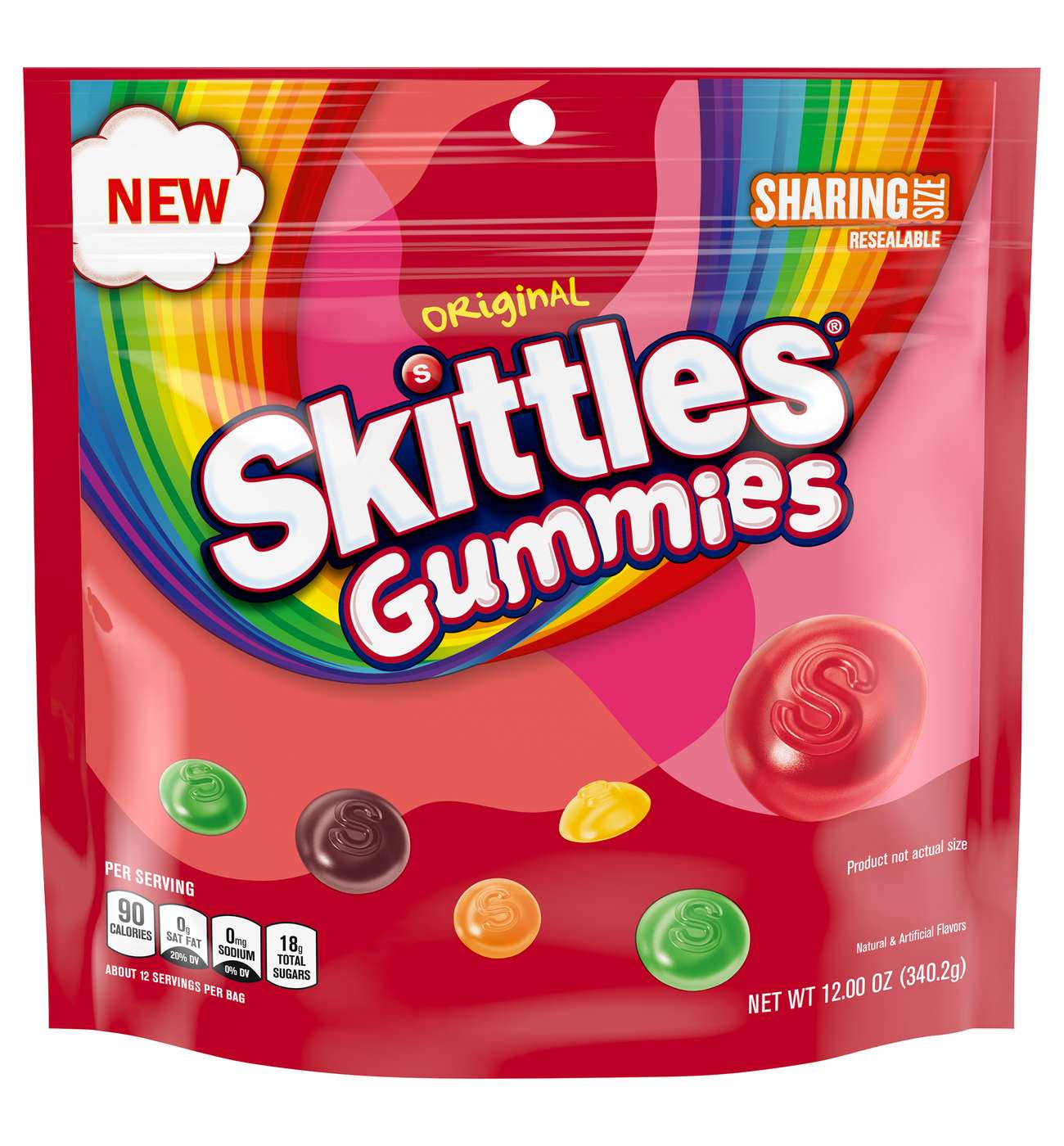 Skittles Original Gummies Candy - Sharing Size; image 1 of 8