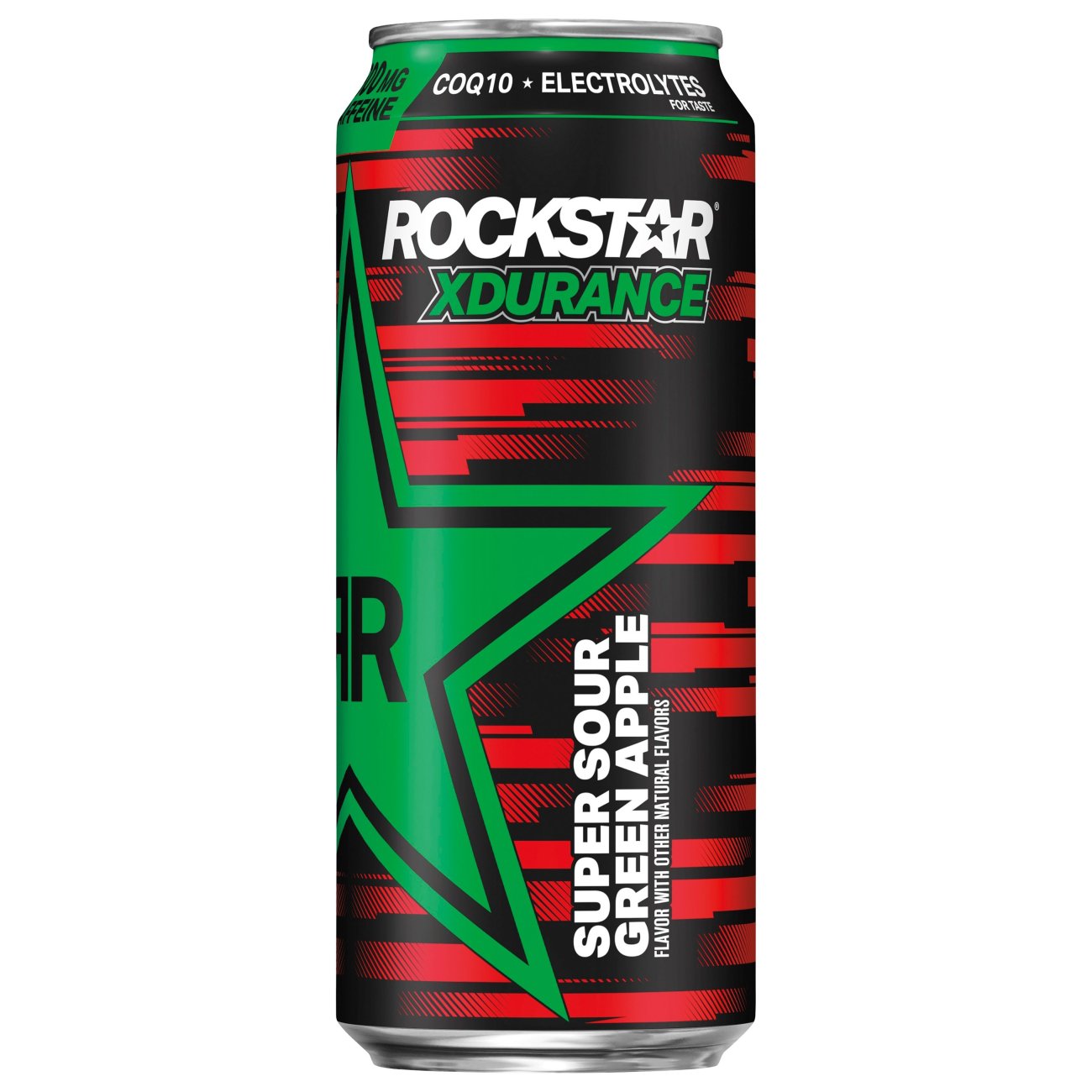 Rockstar Xdurance Super Sour Green Apple Shop Sports & energy drinks