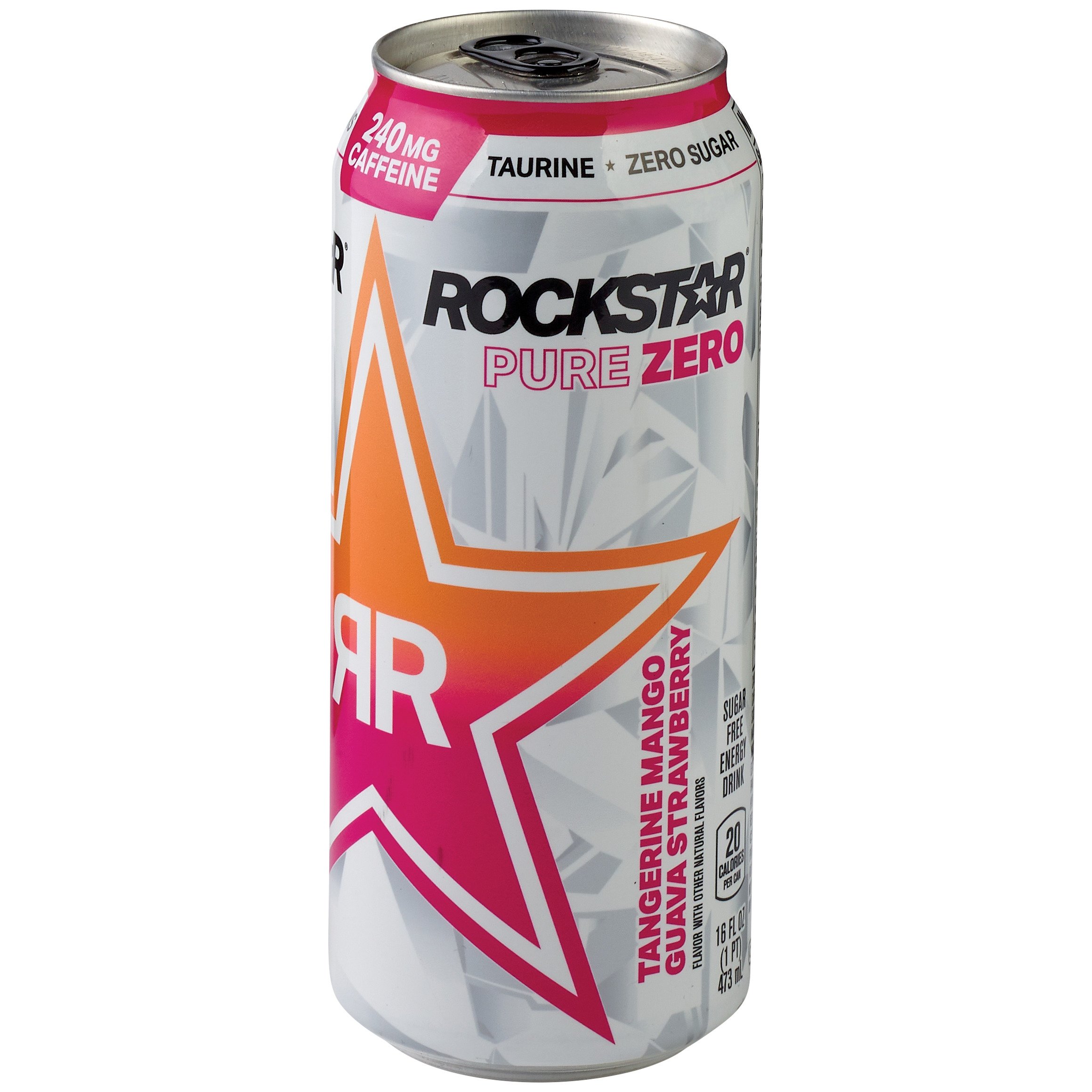 Rockstar Pure Zero Tangerine Mango Guava Strawberry Energy Drink Shop