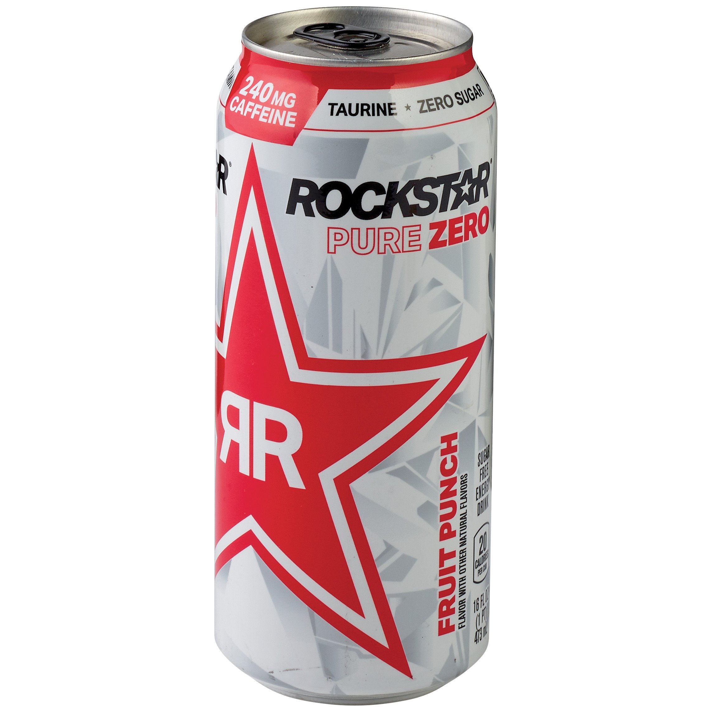 Rockstar Pure Zero Fruit Punch Energy Drink Shop Sports & Energy